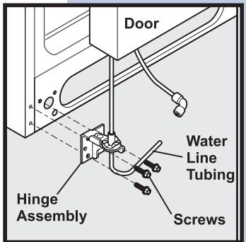 AEG-ELECTROLUX ERL6296XX - To remove the freezer door: - 4