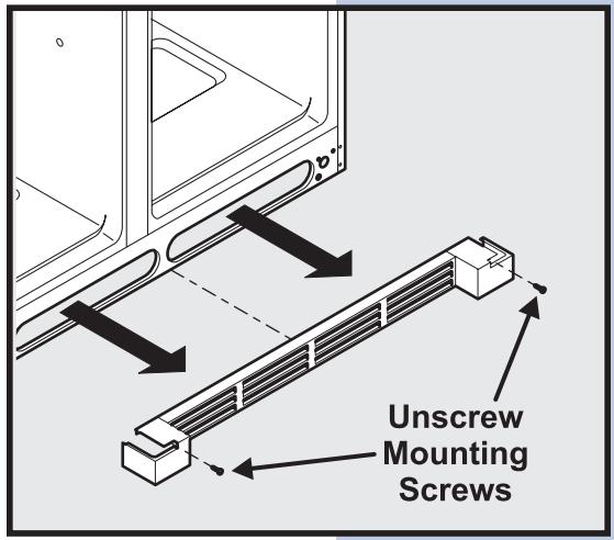 AEG-ELECTROLUX ERL6296XX - Removing And Replacing The Toe Grille - 1
