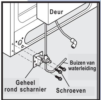 AEG-ELECTROLUX ERL6296XX - De deur van de diepvries verwijderen: - 3