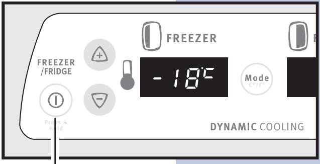 AEG-ELECTROLUX ERL6296XX - AAN- EN UITSCHAKELEN VAN HET KOELSYSTEEM - 1