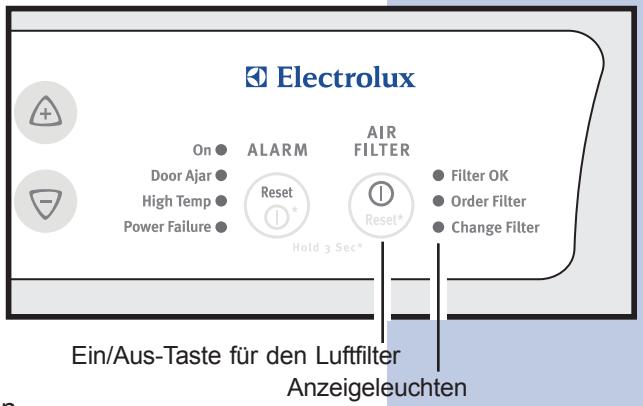 AEG-ELECTROLUX ERL6296XX - Überprüfen des Luftfilters - 1
