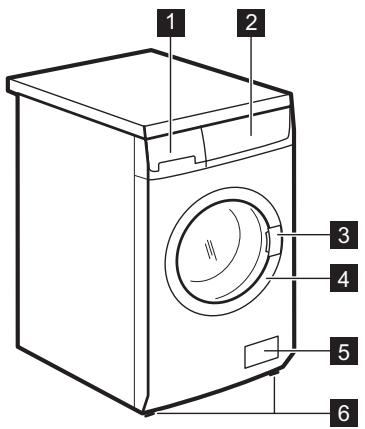 AEG-ELECTROLUX EWF128500W - Door safety button - 2