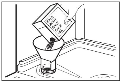 AEG-ELECTROLUX GA60LI221OLATEST - Riempire il contentatore del sale - 1