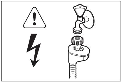 AEG-ELECTROLUX GA60LI221OLATEST - Collegamento dell'acqua - 1