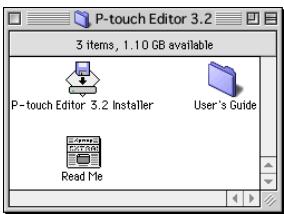 BROTHER PTOUCH PT-3600 - Avec un mac OS d'une version antérieure à OS x: - 3