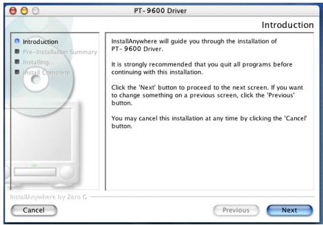 BROTHER PTOUCH PT-3600 - Pour installer le pilote d'imprimante: - 3