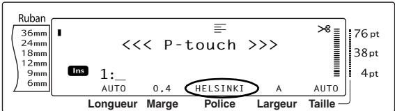 BROTHER PTOUCH PT-3600 - Fonction police - 1