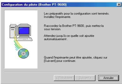 BROTHER PTOUCH PT-3600 - Avec windows® 98, 98 se, me ou 2000 : - 2