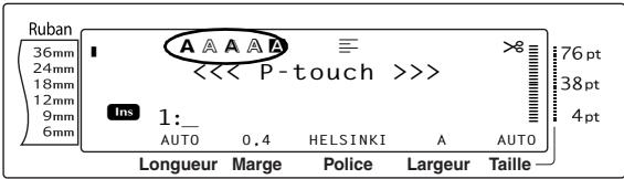 BROTHER PTOUCH PT-3600 - Fonction STYLE1 (STYLE1) - 1
