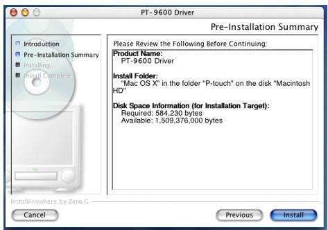 BROTHER PTOUCH PT-3600 - Remarque - 1
