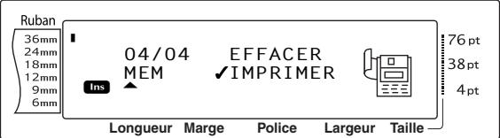 BROTHER PTOUCH PT-3600 - Pour imprimer des fichiers à gabarits préformatés : - 1