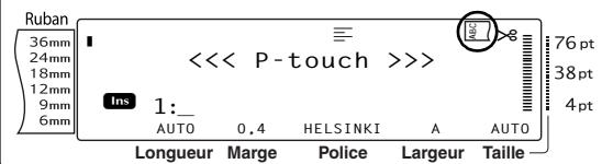 BROTHER PTOUCH PT-3600 - Fonction rotation de texte (ROTATION) - 1