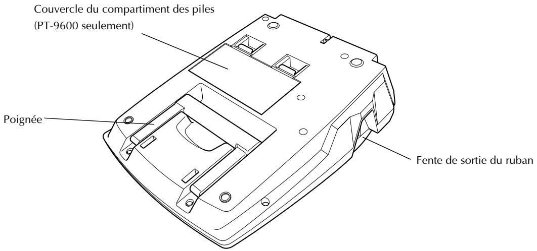 BROTHER PTOUCH PT-3600 - Vue du haut - 1