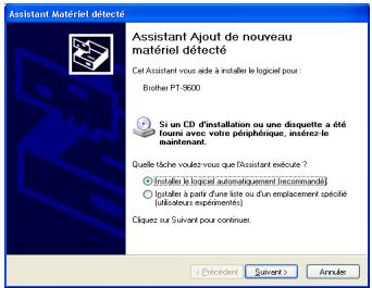 BROTHER PTOUCH PT-9600 - Avec Windows® XP : - 3