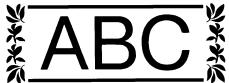 BROTHER PTOUCH PT-9600 - Cadres et ombres  p. 63 - 20