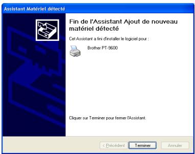 BROTHER PTOUCH PT-9600 - Avec Windows® XP : - 5
