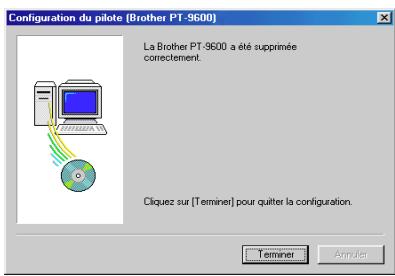 BROTHER PTOUCH PT-9600 - Avec Windows ^® 98, 98 SE, Me ou 2000: - 2