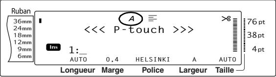 BROTHER PTOUCH PT-9600 - Fonction Style2 (STYLE2) - 1