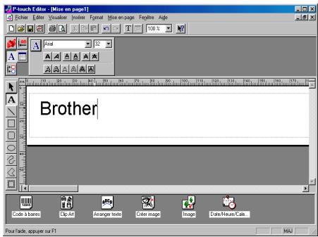 BROTHER PTOUCH PT-9600 - REMARQUE - 2