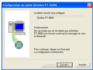 BROTHER PTOUCH PT-9600 - Avec Windows® XP : - 1