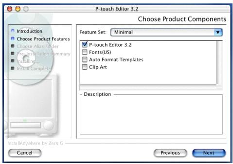 BROTHER PTOUCH PT-9600 - REMARQUE - 1