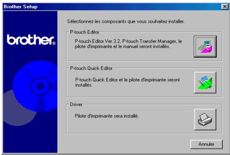 BROTHER PTOUCH PT-9600 - Pour désinstaller le pilote d'imprimante : - 2