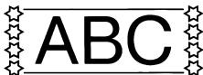 BROTHER PTOUCH PT-9600 - Cadres et ombres  p. 63 - 26