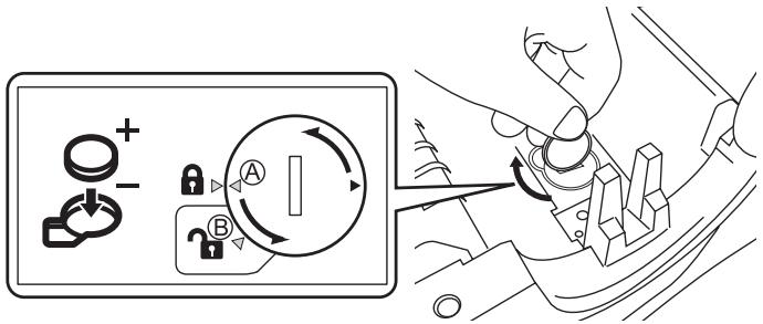 BROTHER P-TOUCH QL-650TD - Remplacement de la batterie au lithium de l'horloge - 7