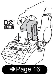 BROTHER P-TOUCH QL-650TD - Procedure for creating a label - 5