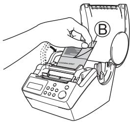 BROTHER P-TOUCH QL-650TD - Transportrolle reinigen - 9