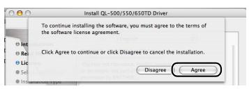 BROTHER P-TOUCH QL-650TD - Fare doppio cli su [QL-500 550 650TD Driver pkg] nella cartella [Mac OS X]. - 5