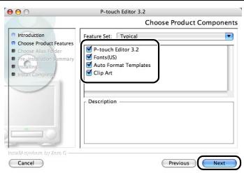 BROTHER P-TOUCH QL-650TD - Click [Next]. - 2