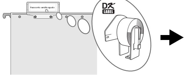 BROTHER P-TOUCH QL-650TD - | Prepare il Rullo DK adatto. - 1