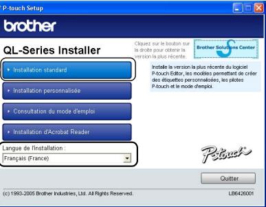 BROTHER P-TOUCH QL-650TD - Installation du logiciel - 4