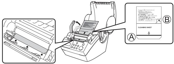 BROTHER P-TOUCH QL-650TD - Manutenzione del rullo di trascinamento - 7