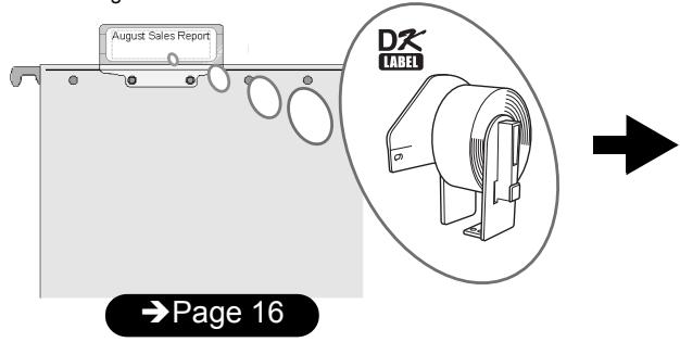 BROTHER P-TOUCH QL-650TD - Procedure for creating a label - 4