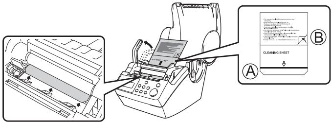BROTHER P-TOUCH QL-650TD - Transportrolle reinigen - 7