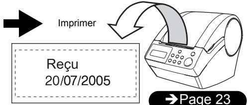 BROTHER P-TOUCH QL-650TD - Créer une étiquette et l'imprimer. - 3