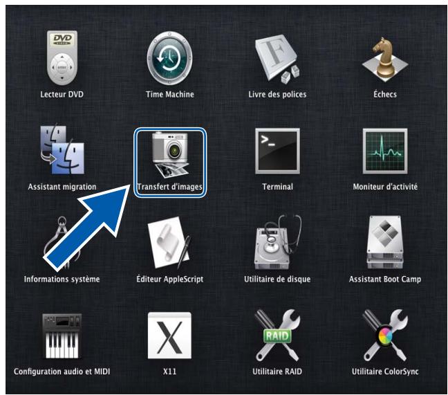 BROTHER ADS-2400N - Lancez l'application transfert d'images. - 1