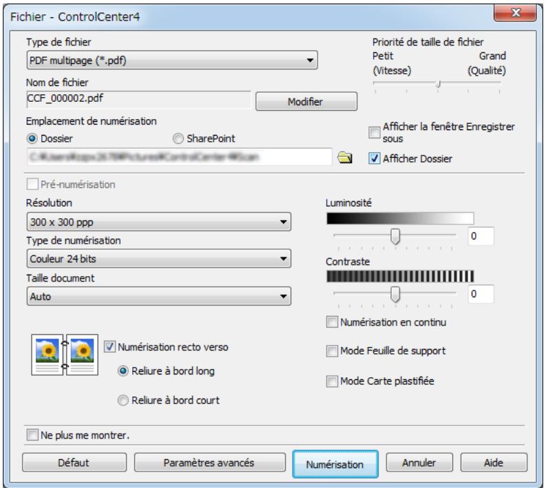 BROTHER ADS-2400N - Numérisation de documents vers sharepoint - 2