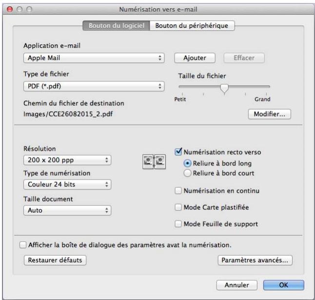 BROTHER ADS-2400N - Numérisation vers e-mail - 1