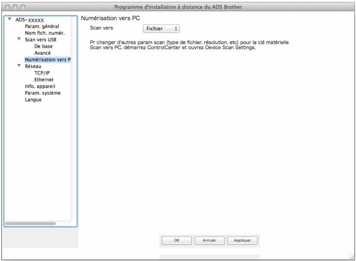 BROTHER ADS-2400N - Enregistrement des documents numérisés sur l'ordinateur en mode avancé - 4
