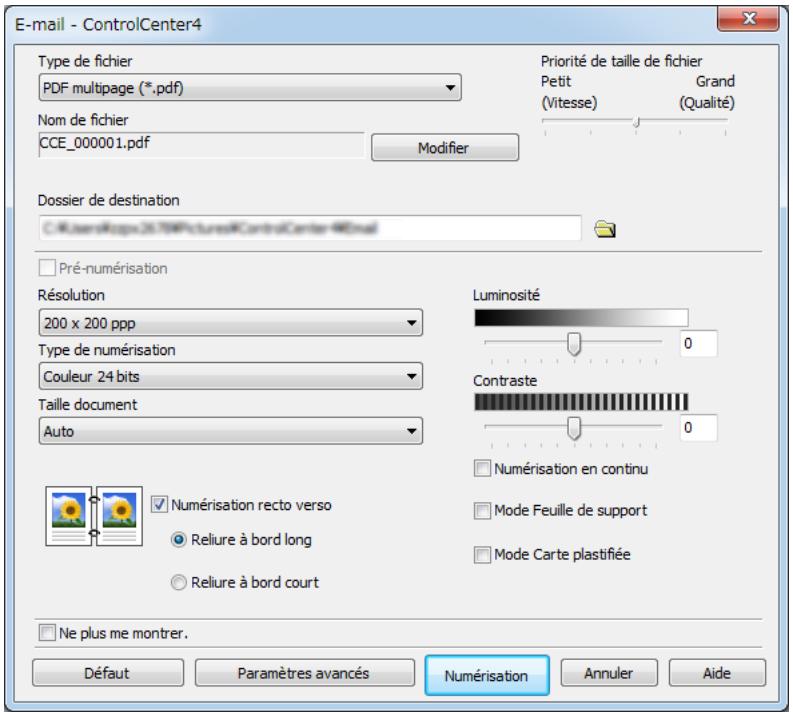 BROTHER ADS-2400N - Numérisation vers e-mail - 1