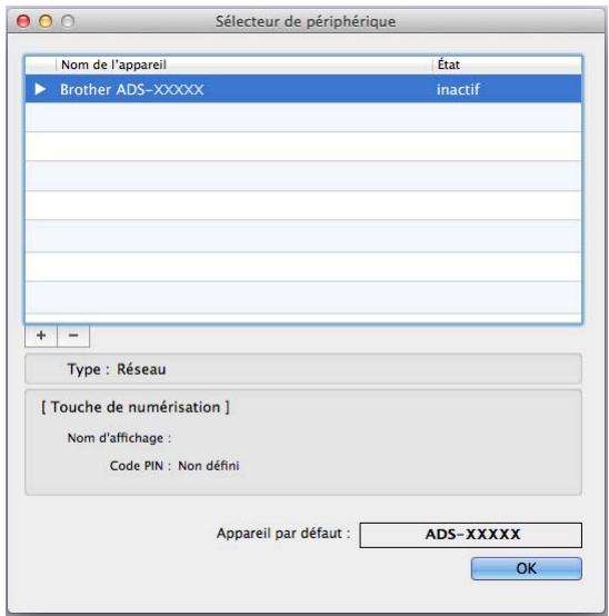 BROTHER ADS-2400N - Configuration de la numérisation réseau pour macintosh - 4