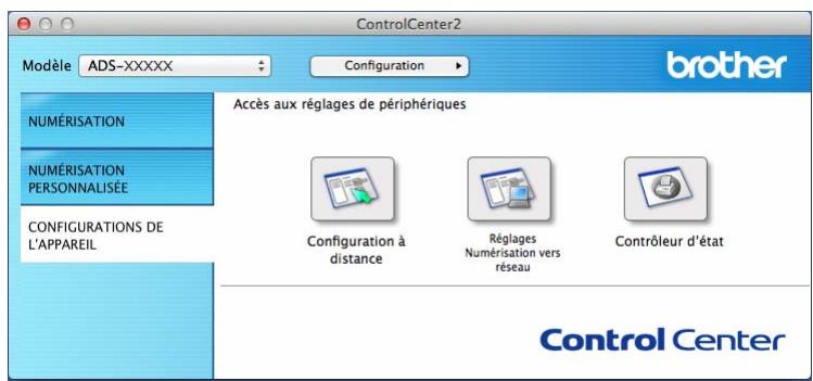 BROTHER ADS-2400N - Activation/désactivation de la fonction chargement automatique (CONTROLCENTER2) - 1
