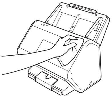 BROTHER ADS-2400N - Nettoyage de l'extérieur de l'appareil - 1