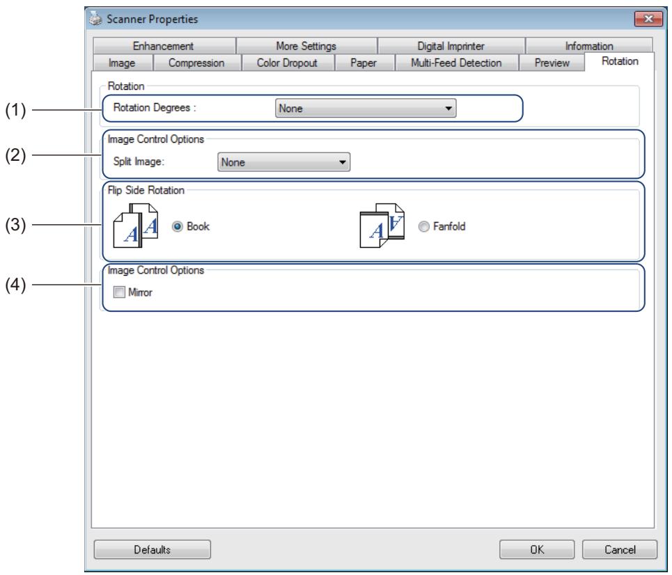 BROTHER PDS-5000 - Rotation tab - 1