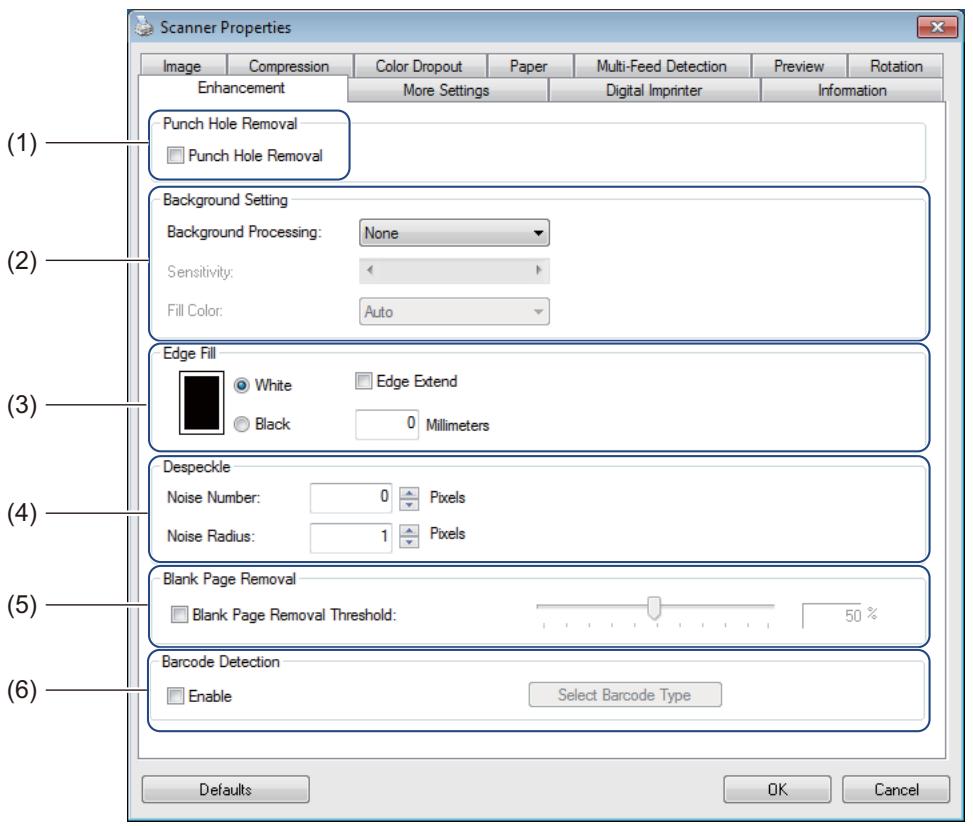 BROTHER PDS-5000 - Enhancement tab - 1
