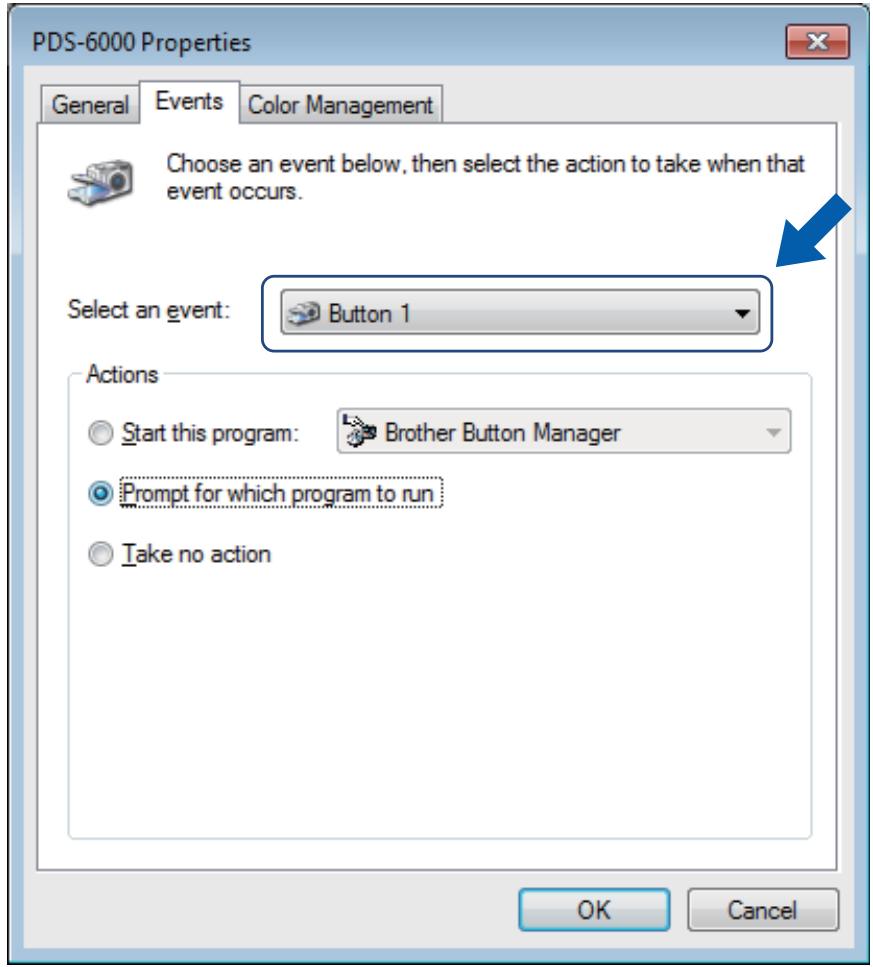 BROTHER PDS-5000 - Assign a scanning application to the Scan button - 1