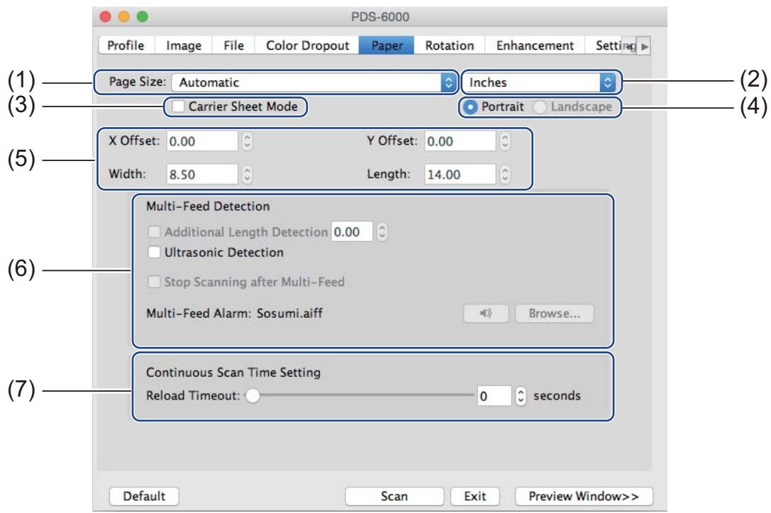 BROTHER PDS-5000 - Paper tab - 1
